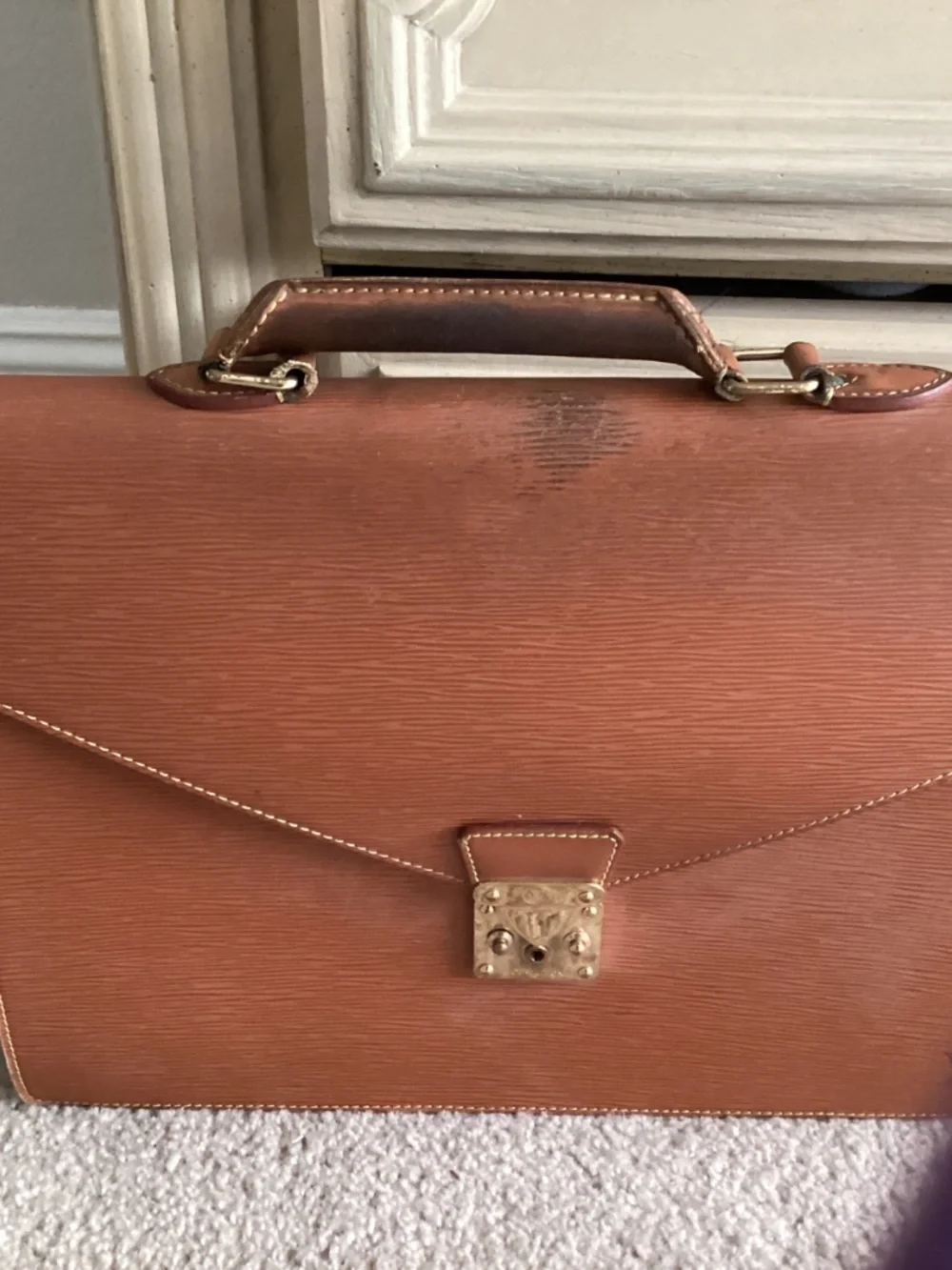 Authentic Louis  Vuittion Epi Briefcase